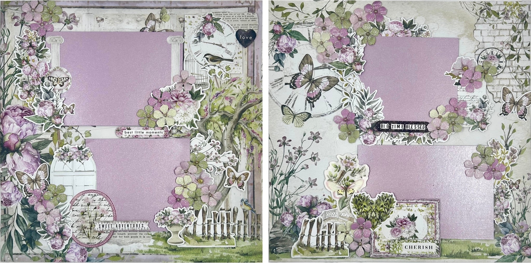 Sweet Adventures 2-Page Layout (Virtual Class 114)
